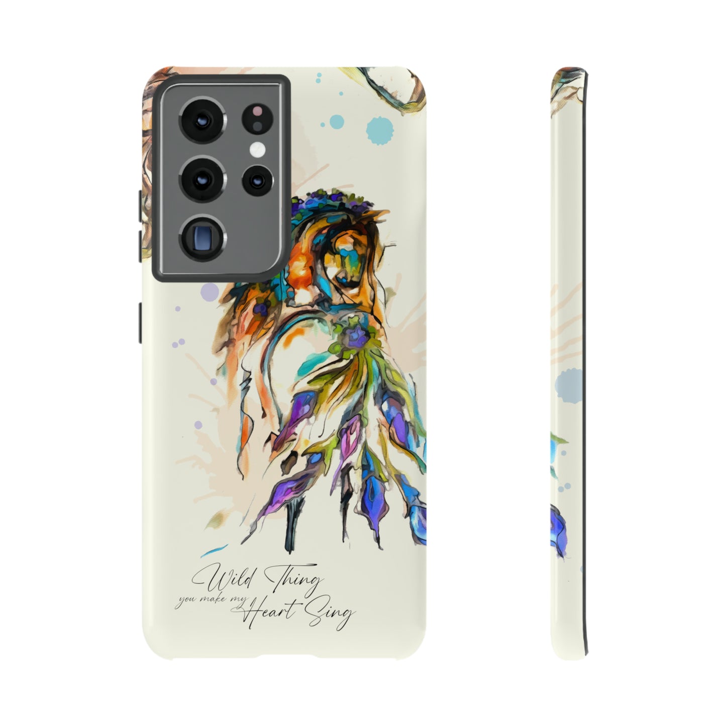 Watercolor Horse Horse Lover Gift Study Tough Case Phone Case.