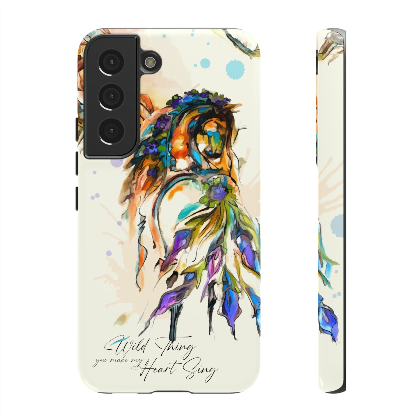 Watercolor Horse Horse Lover Gift Study Tough Case Phone Case.