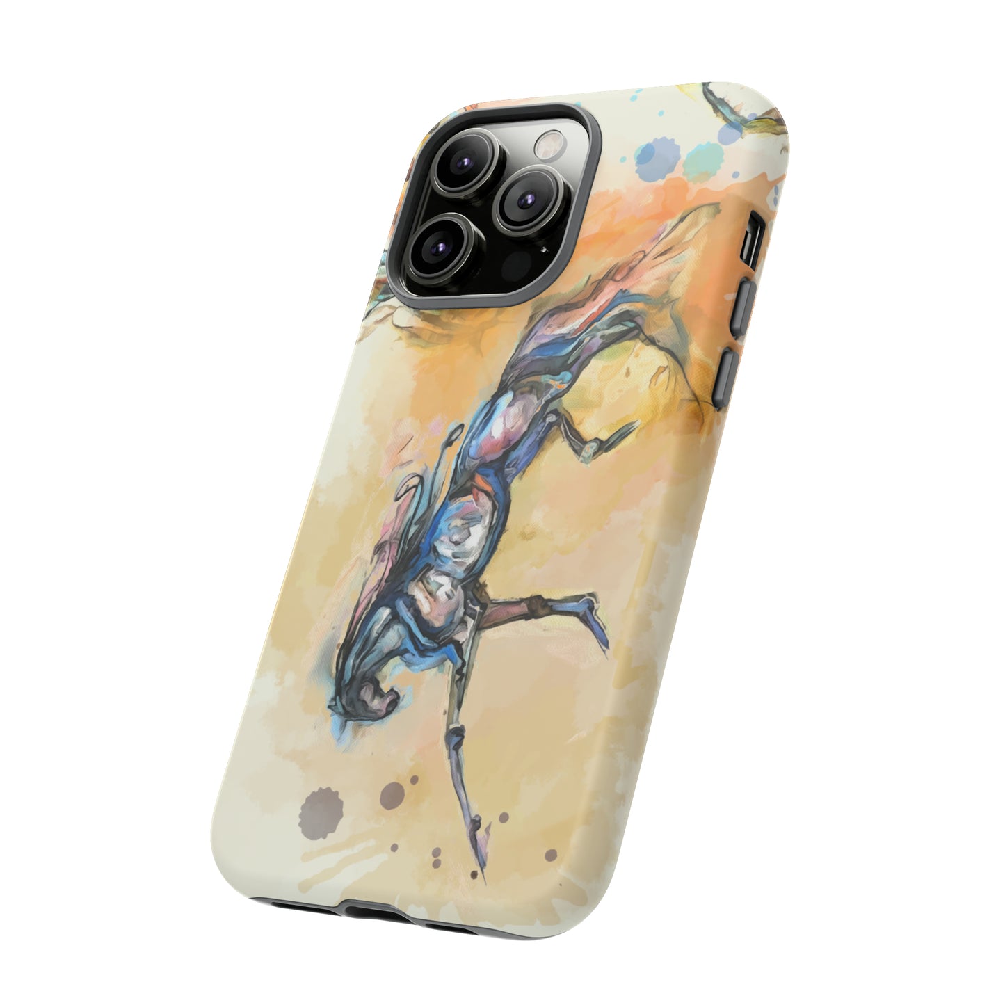 Watercolor Horse Horse Lover Gift Study Tough Case Phone Case.