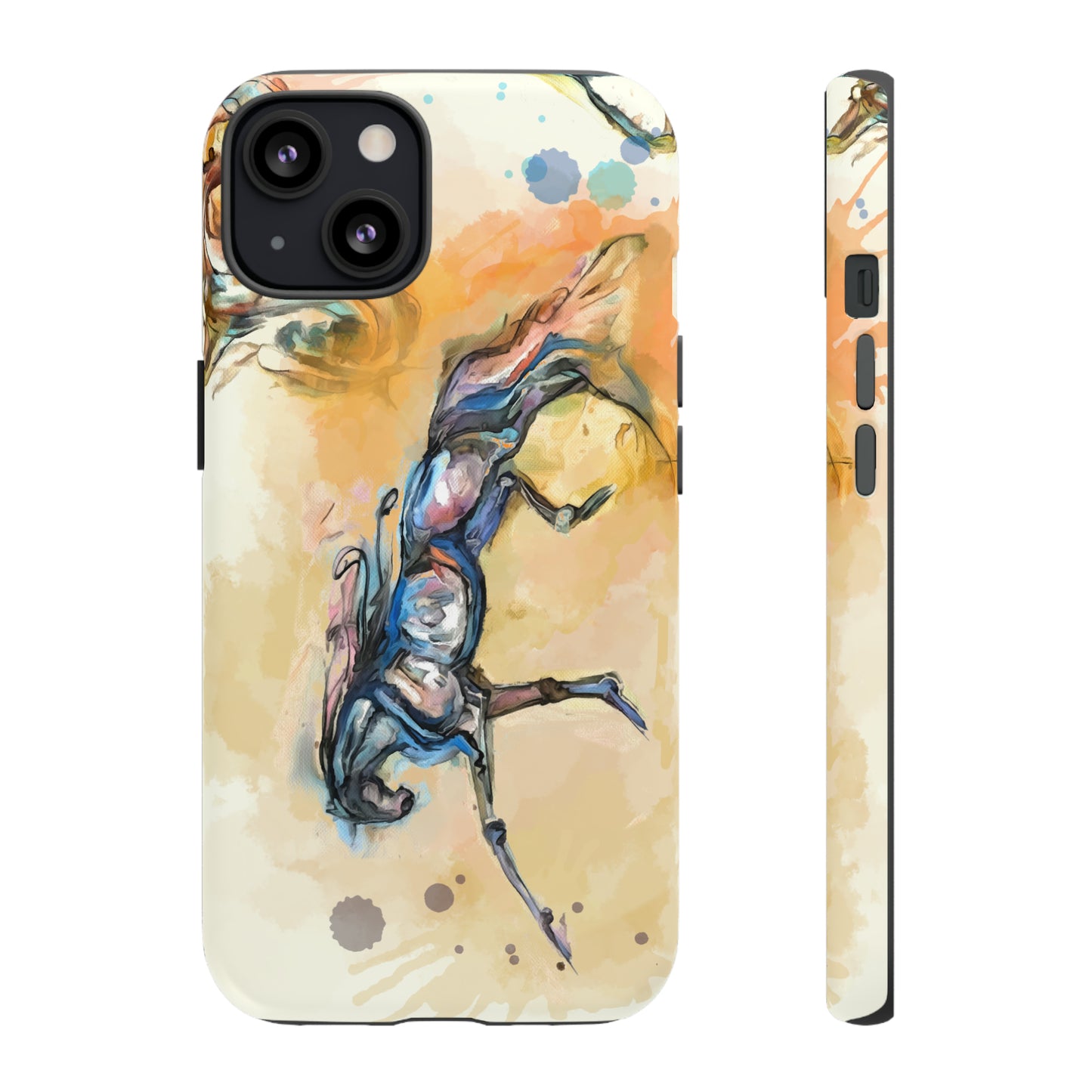 Watercolor Horse Horse Lover Gift Study Tough Case Phone Case.