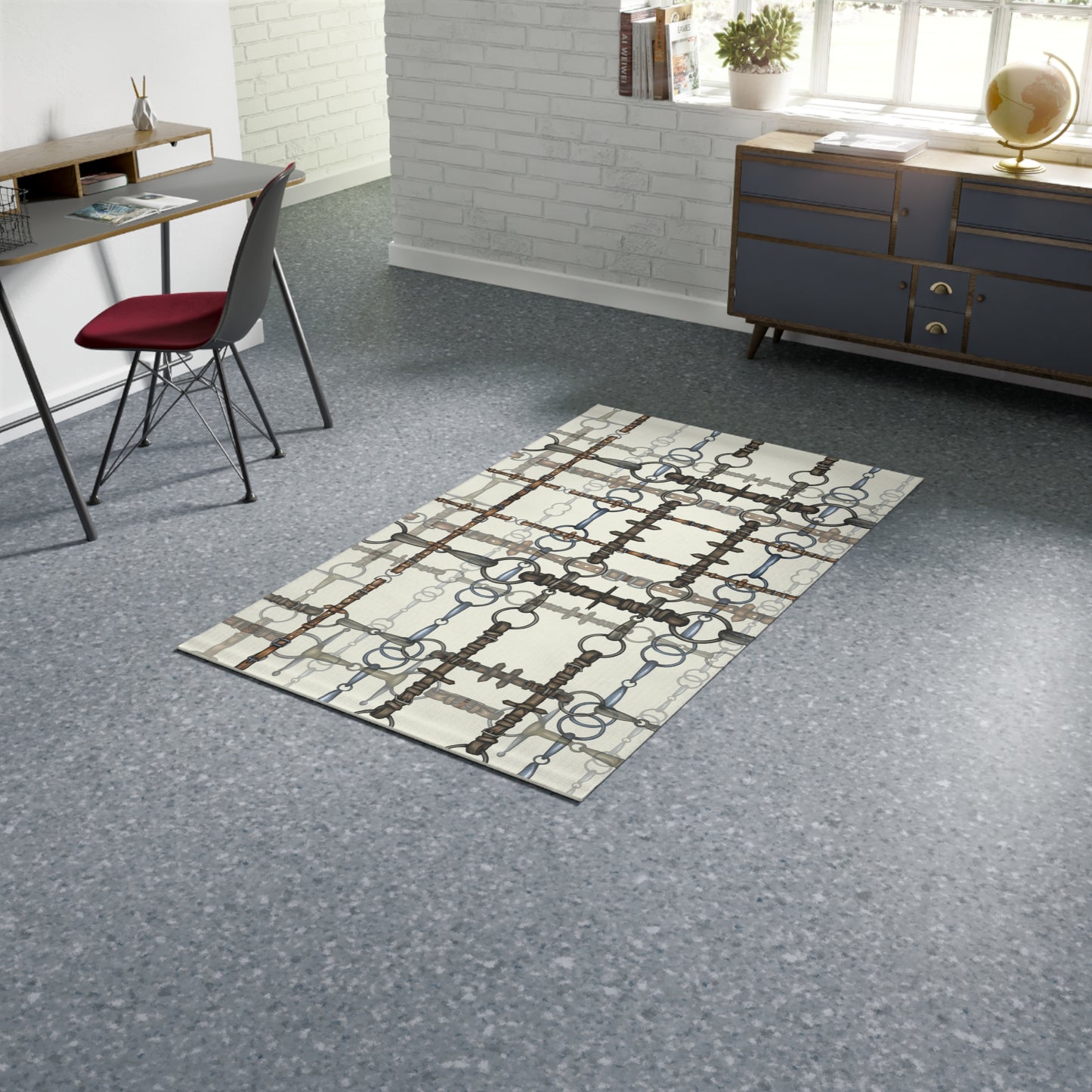 Chaotic Bit Area Rug