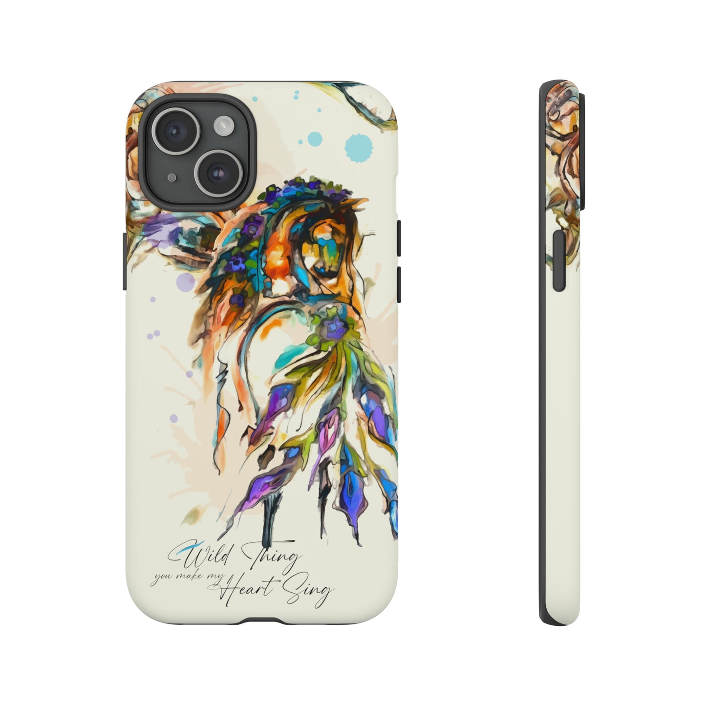 Watercolor Horse Horse Lover Gift Study Tough Case Phone Case.