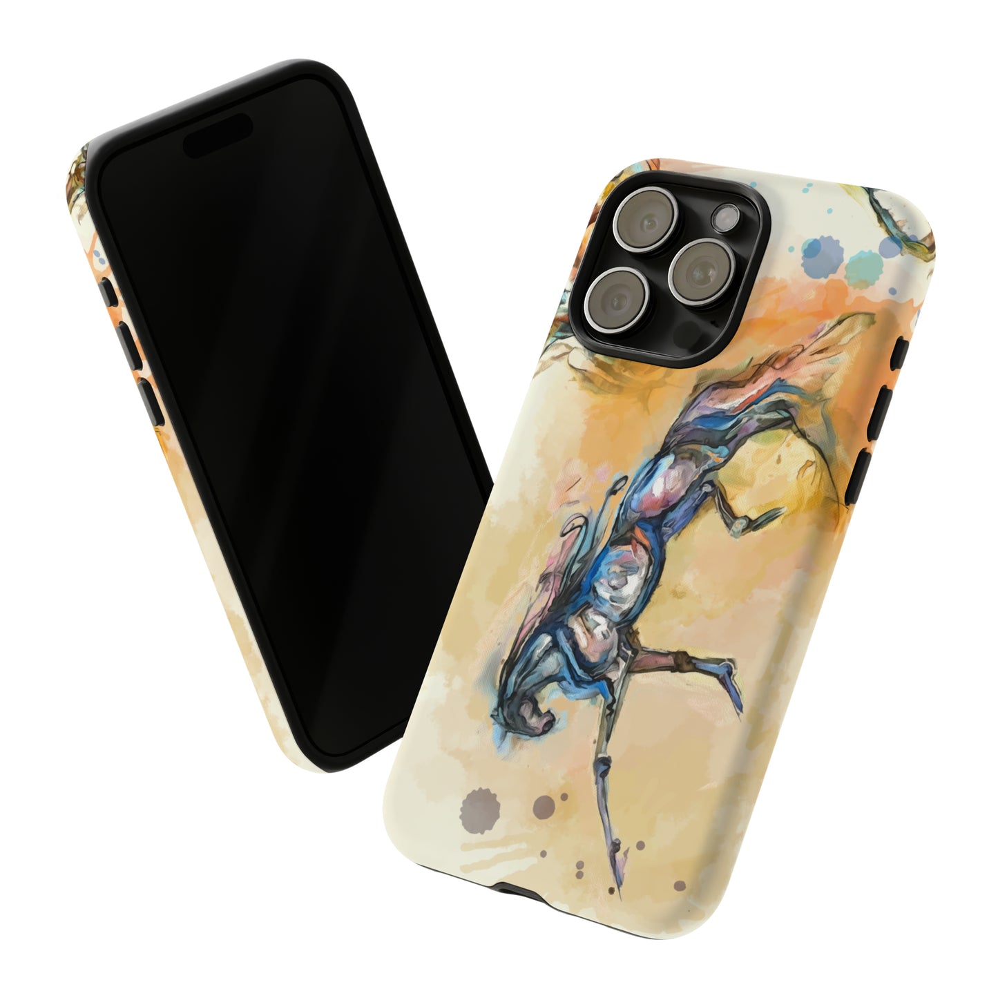 Watercolor Horse Horse Lover Gift Study Tough Case Phone Case.