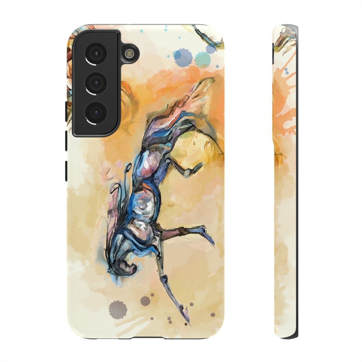 Watercolor Horse Horse Lover Gift Study Tough Case Phone Case.