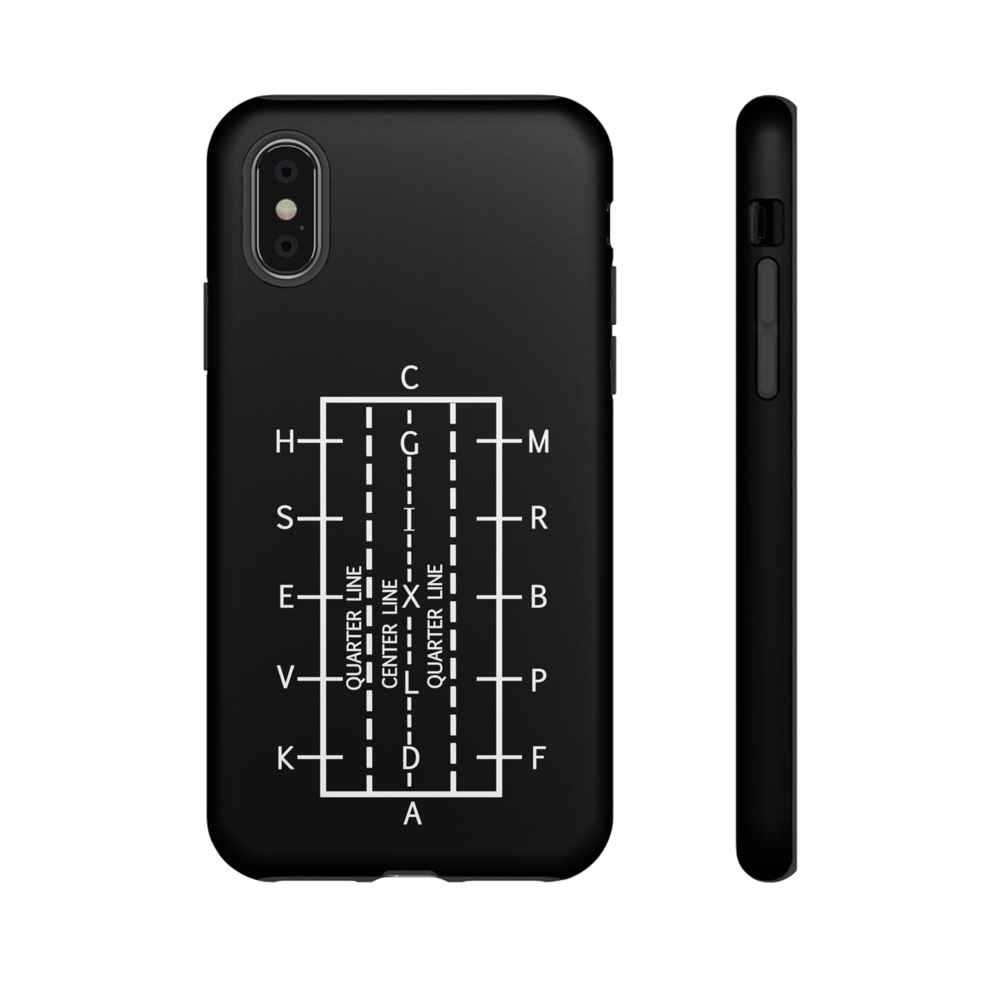 Dressage arena Study Tough Case Phone Case.