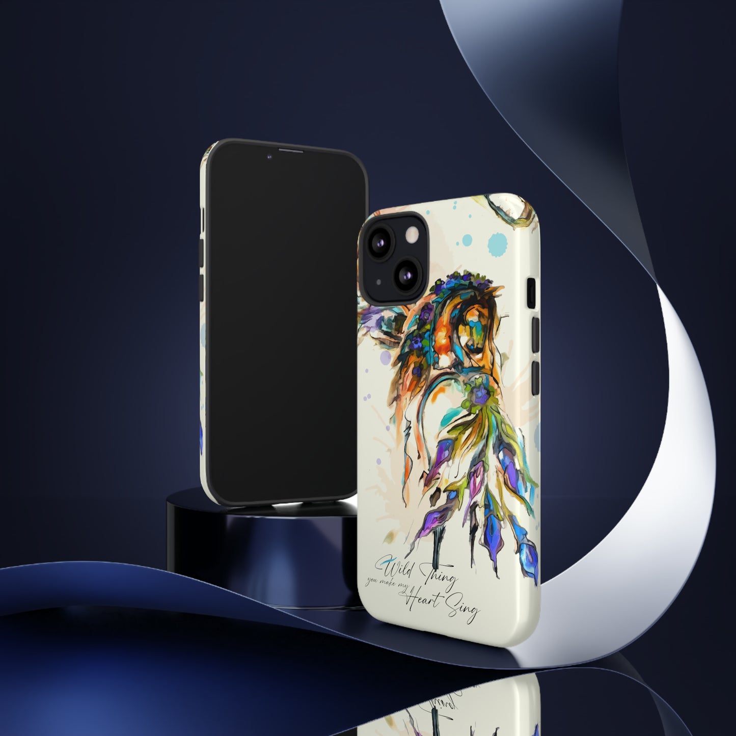 Watercolor Horse Horse Lover Gift Study Tough Case Phone Case.