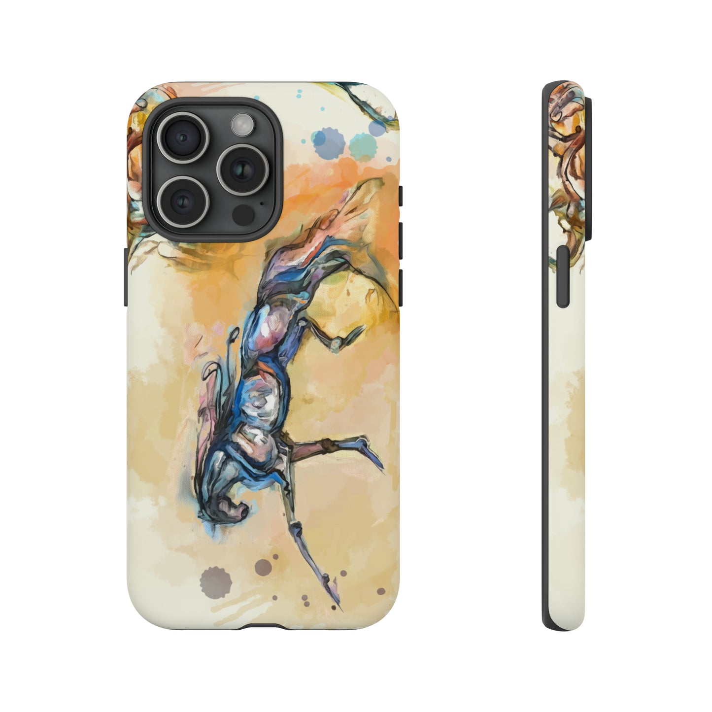 Watercolor Horse Horse Lover Gift Study Tough Case Phone Case.