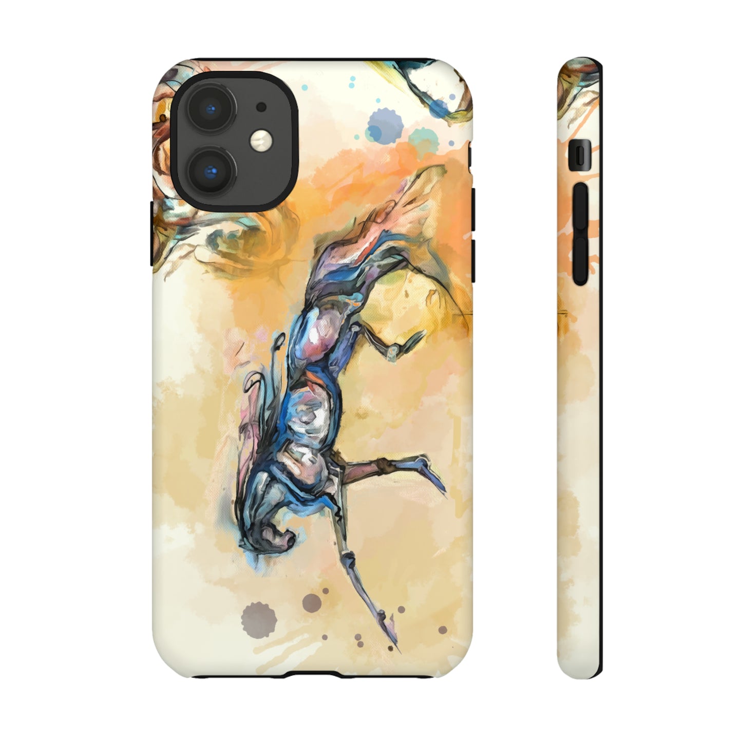 Watercolor Horse Horse Lover Gift Study Tough Case Phone Case.