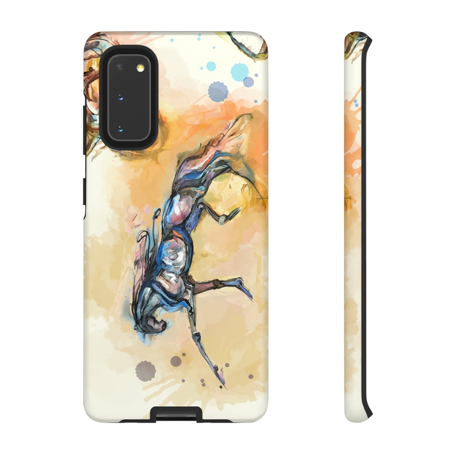Watercolor Horse Horse Lover Gift Study Tough Case Phone Case.
