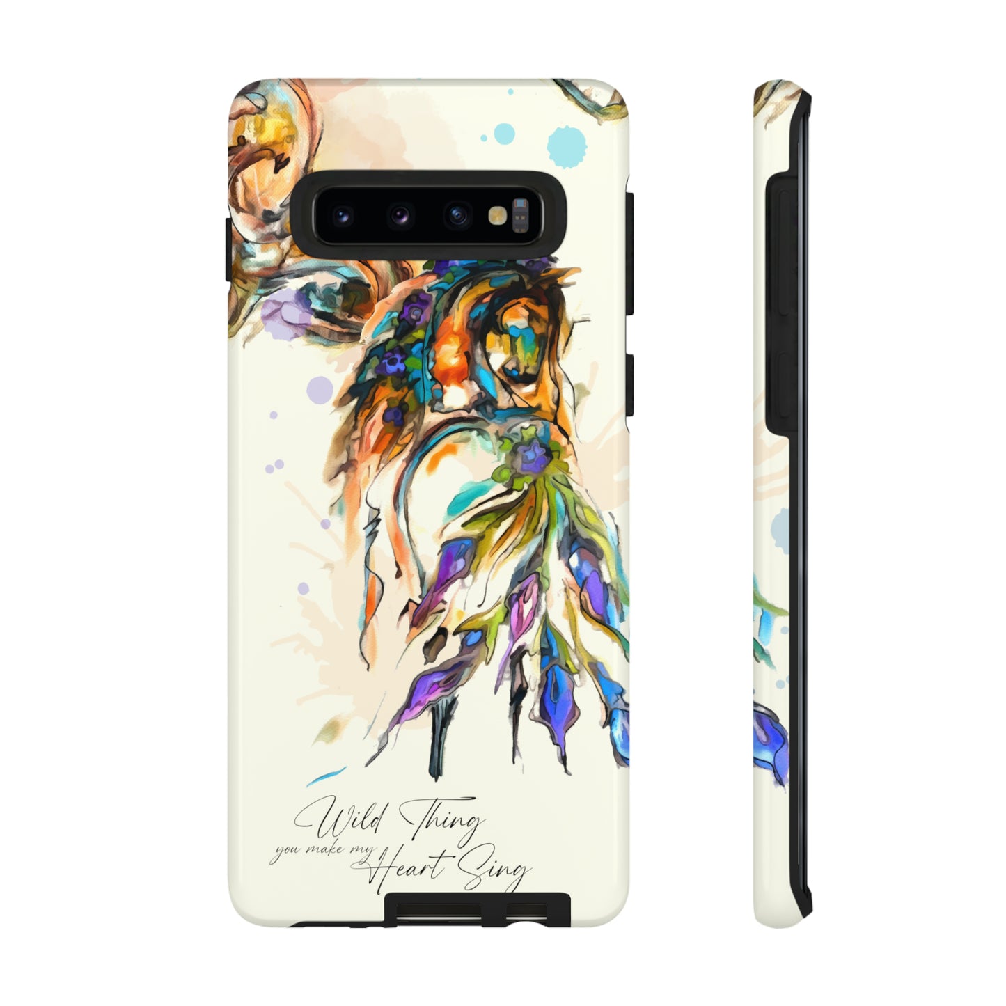 Watercolor Horse Horse Lover Gift Study Tough Case Phone Case.