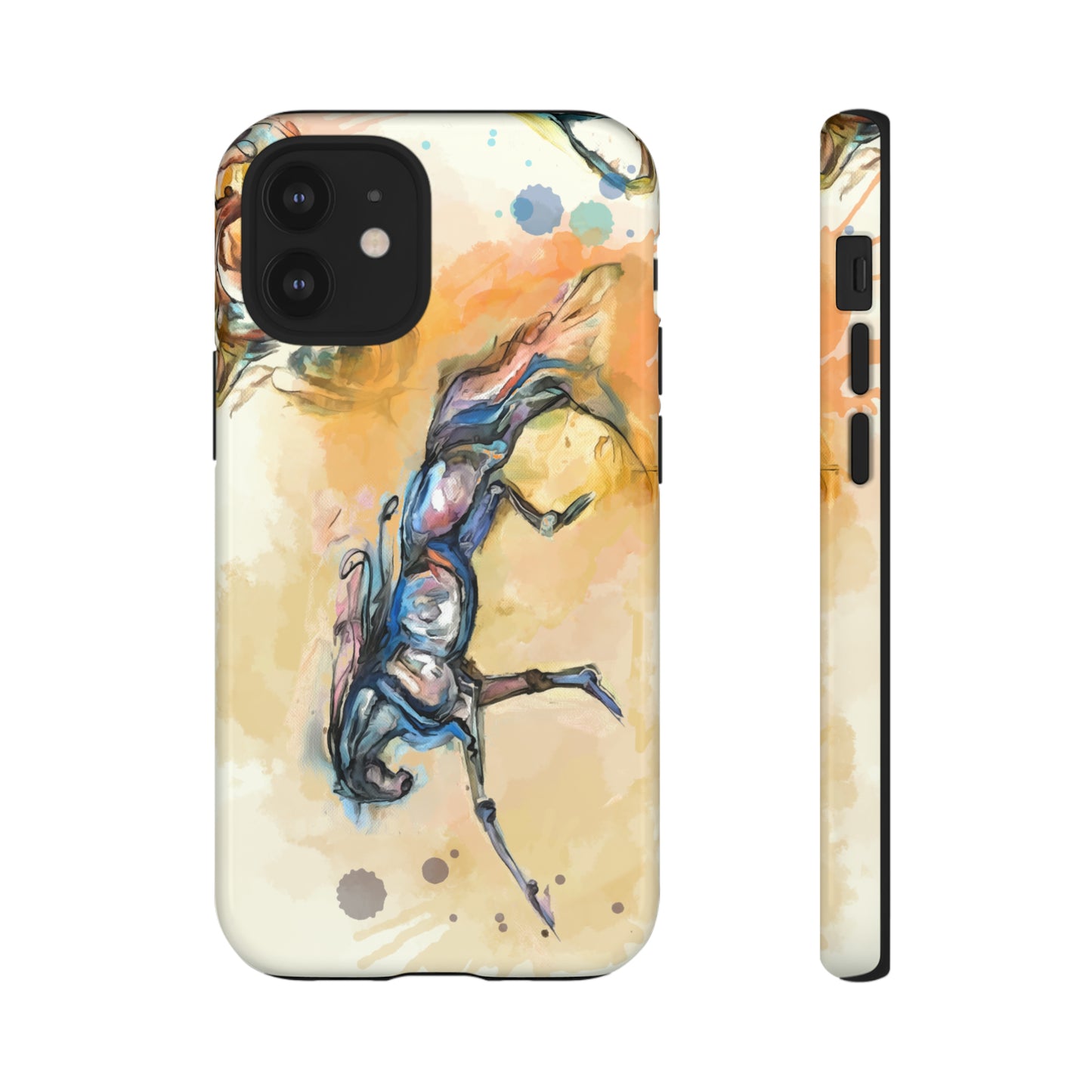 Watercolor Horse Horse Lover Gift Study Tough Case Phone Case.