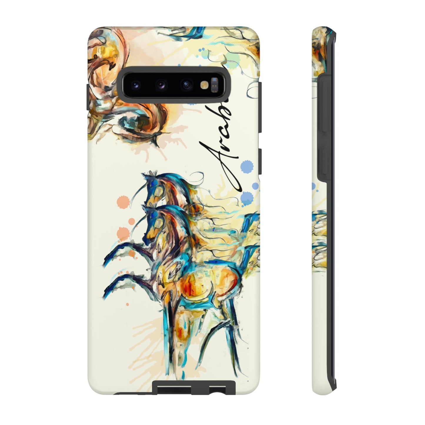 Arabian Watercolor Horse Horse Lover Gift Study Tough Case Phone Case.
