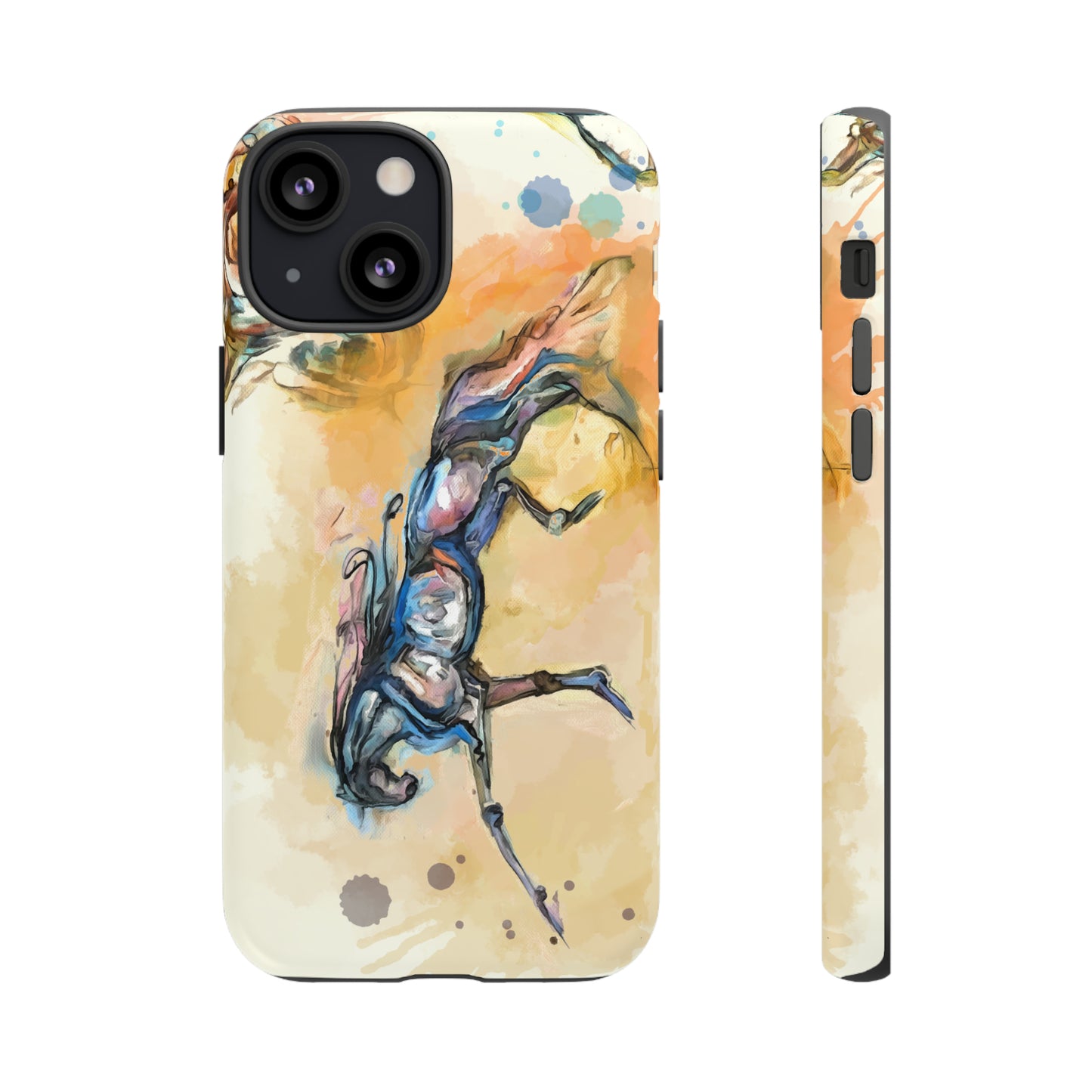 Watercolor Horse Horse Lover Gift Study Tough Case Phone Case.