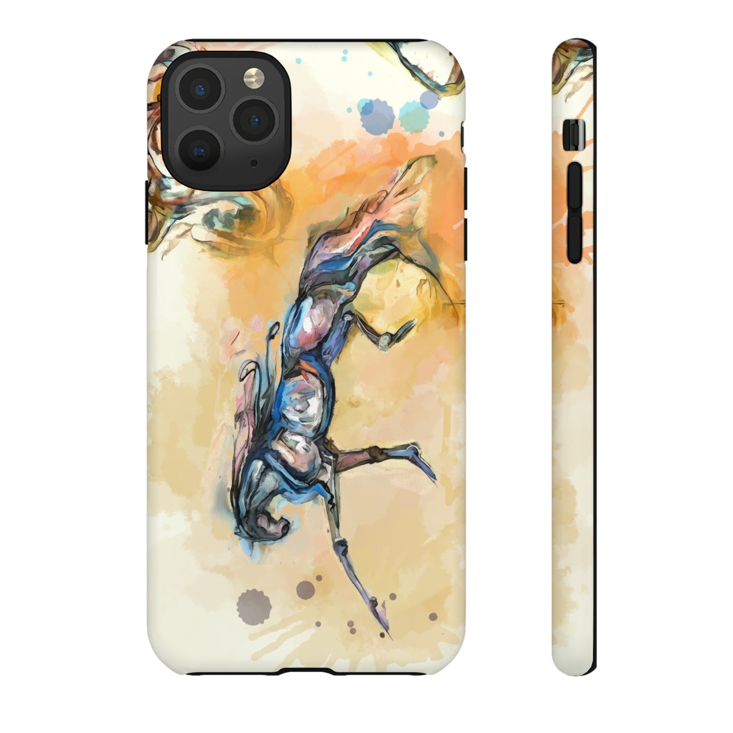 Watercolor Horse Horse Lover Gift Study Tough Case Phone Case.