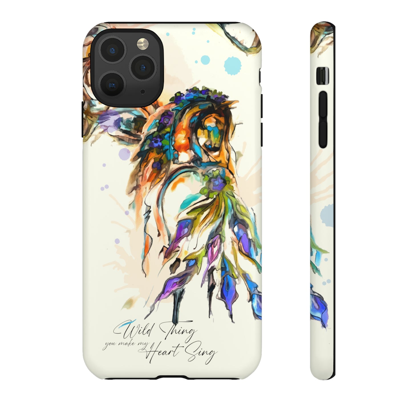 Watercolor Horse Horse Lover Gift Study Tough Case Phone Case.
