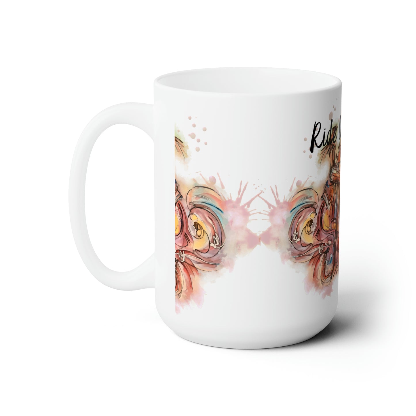 Sliding Stop Reining Horse Horse Lover Gift Ceramic Mug 15oz