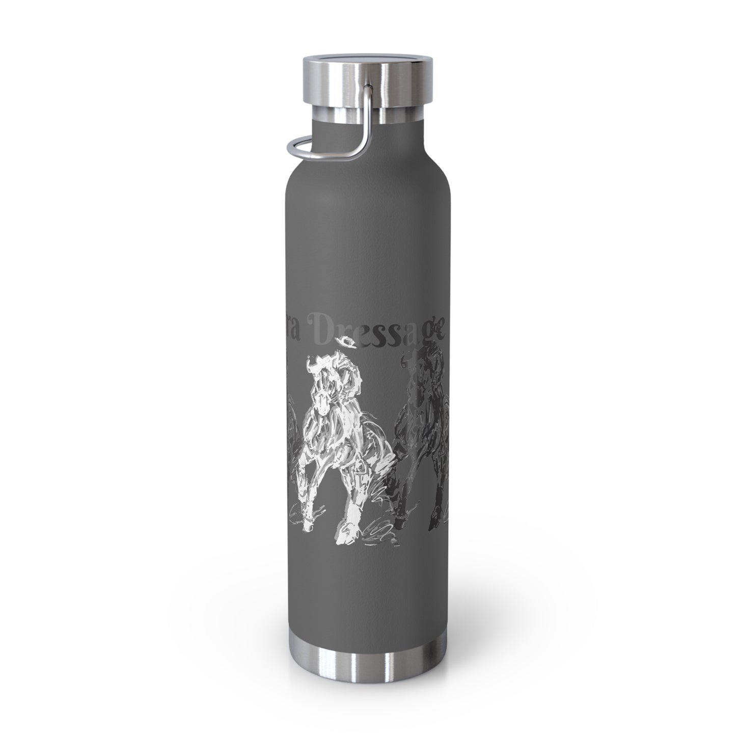 Copy of Copy of Graphic Dressage color Copper Vacuum Insulated Bottle, 22oz