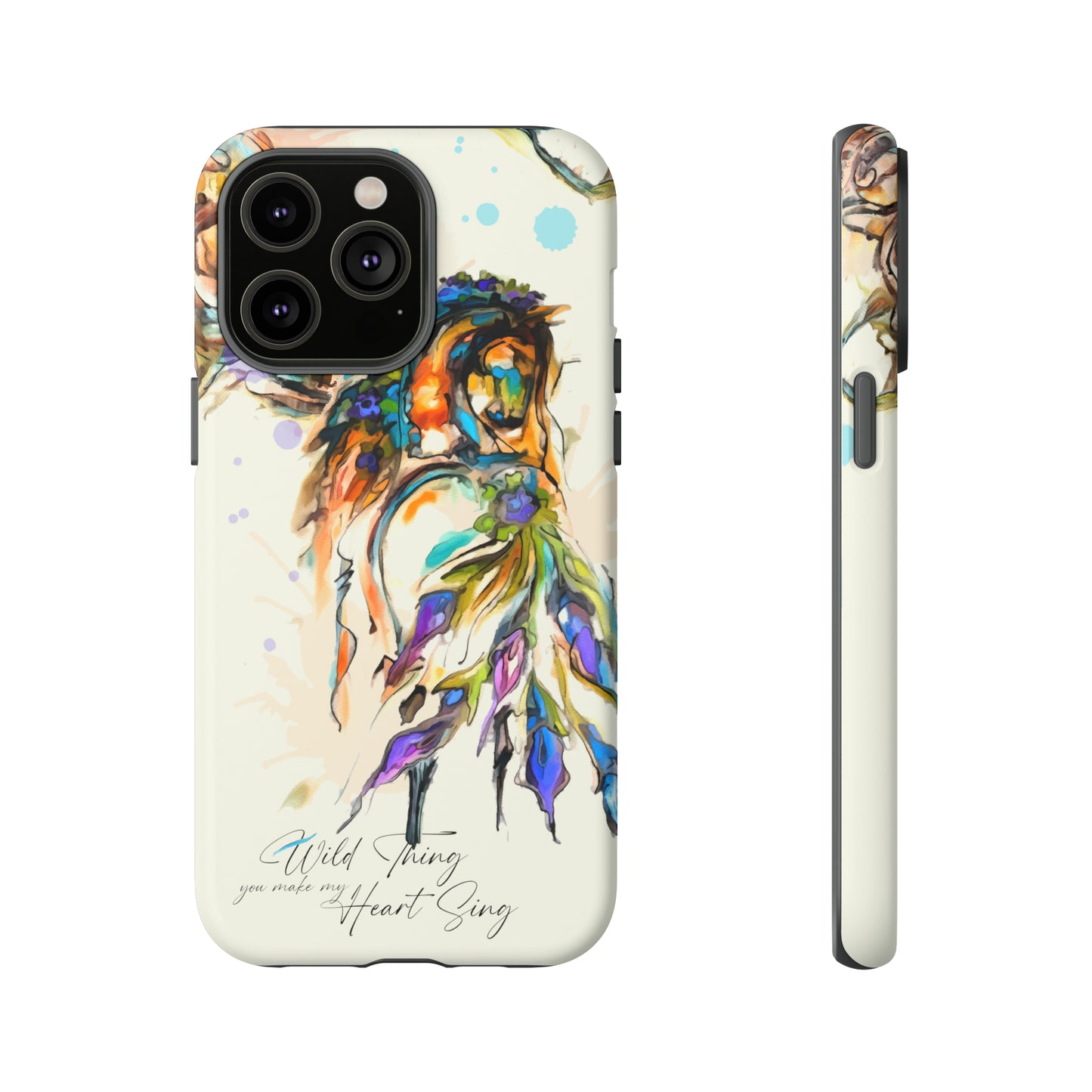 Watercolor Horse Horse Lover Gift Study Tough Case Phone Case.