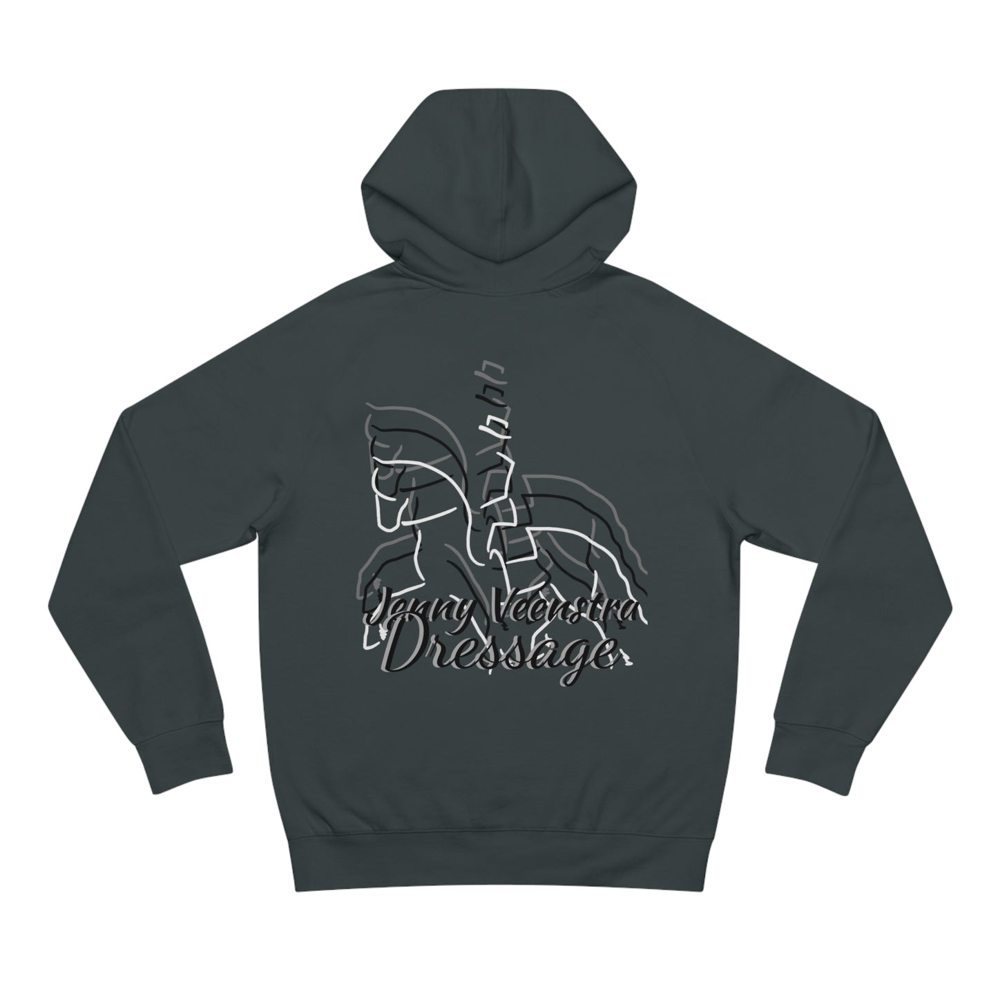 Copy of Jenny Veenstra Graphic Dressage Unisex Supply Hoodie
