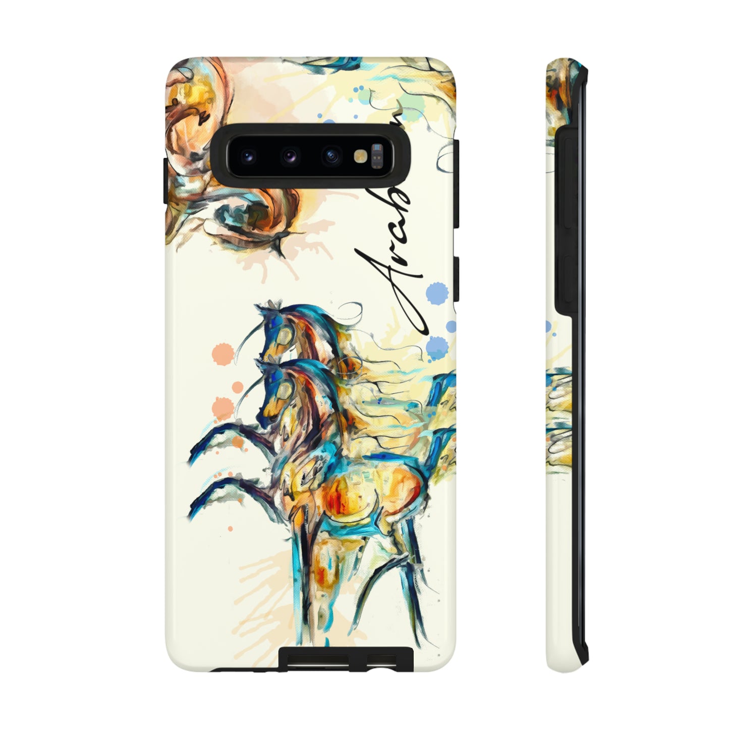 Arabian Watercolor Horse Horse Lover Gift Study Tough Case Phone Case.