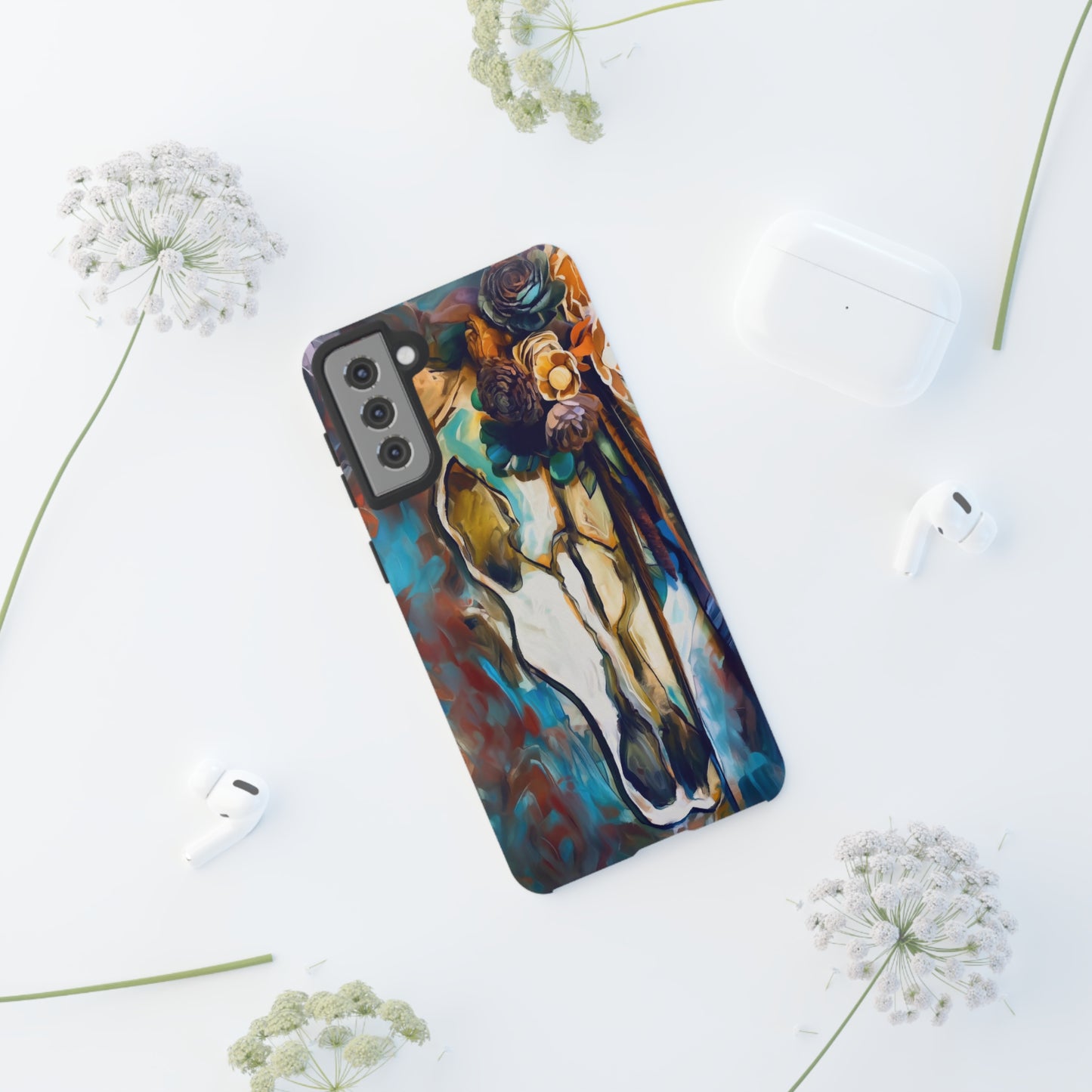 SouthWestern Sugar skull BoHo Art Tough Case Phone Case.