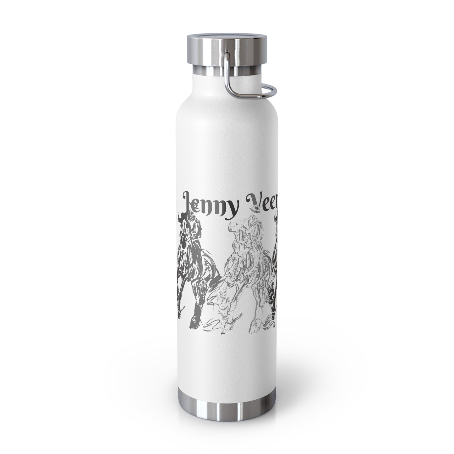 Copy of Copy of Graphic Dressage color Copper Vacuum Insulated Bottle, 22oz