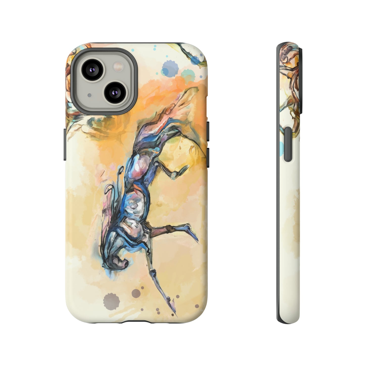 Watercolor Horse Horse Lover Gift Study Tough Case Phone Case.
