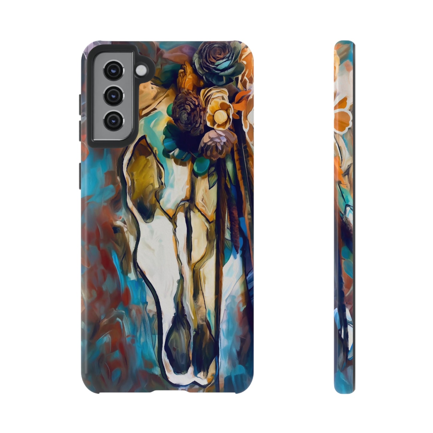 SouthWestern Sugar skull BoHo Art Tough Case Phone Case.