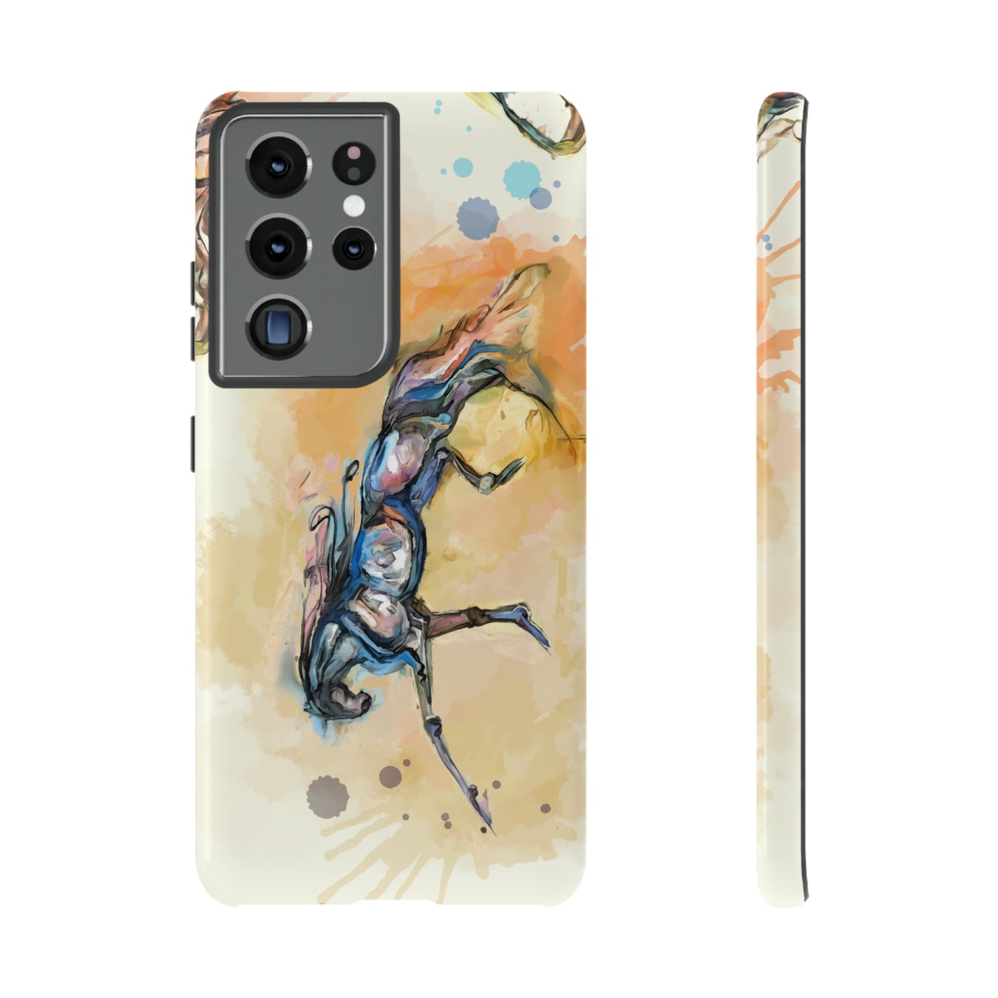 Watercolor Horse Horse Lover Gift Study Tough Case Phone Case.