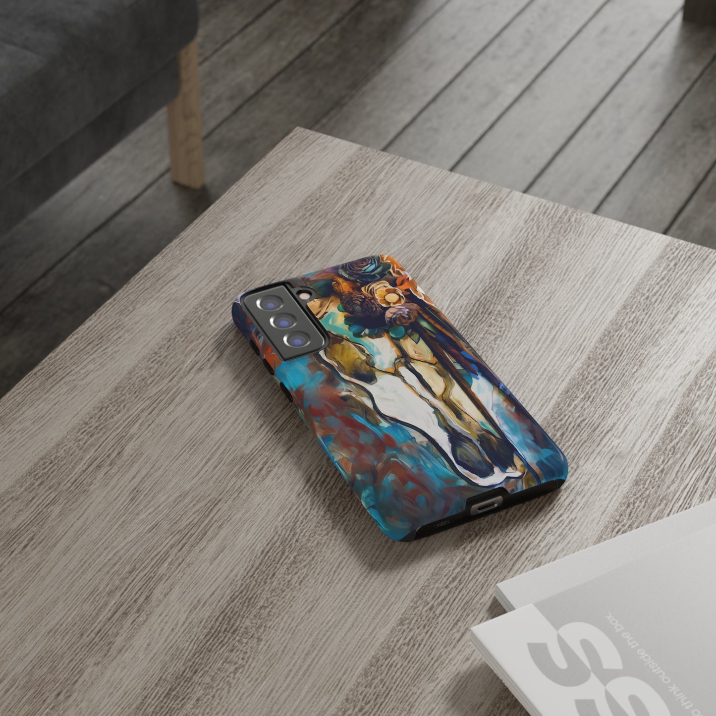 SouthWestern Sugar skull BoHo Art Tough Case Phone Case.