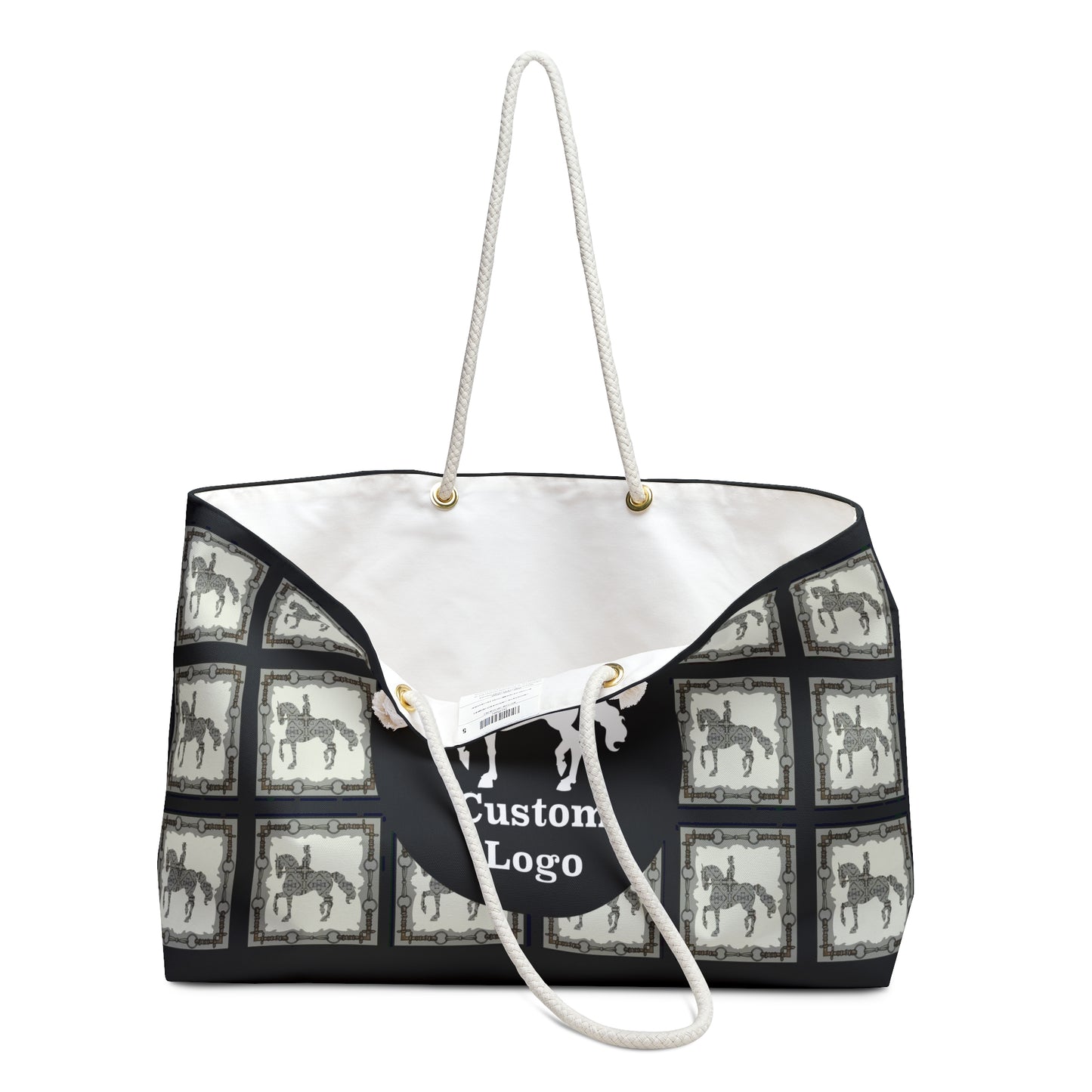 Customizable Equestrian Dressage Weekender Bag