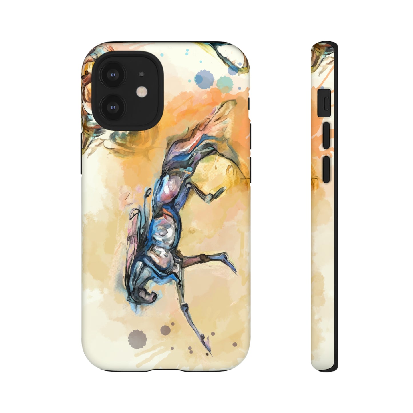 Watercolor Horse Horse Lover Gift Study Tough Case Phone Case.
