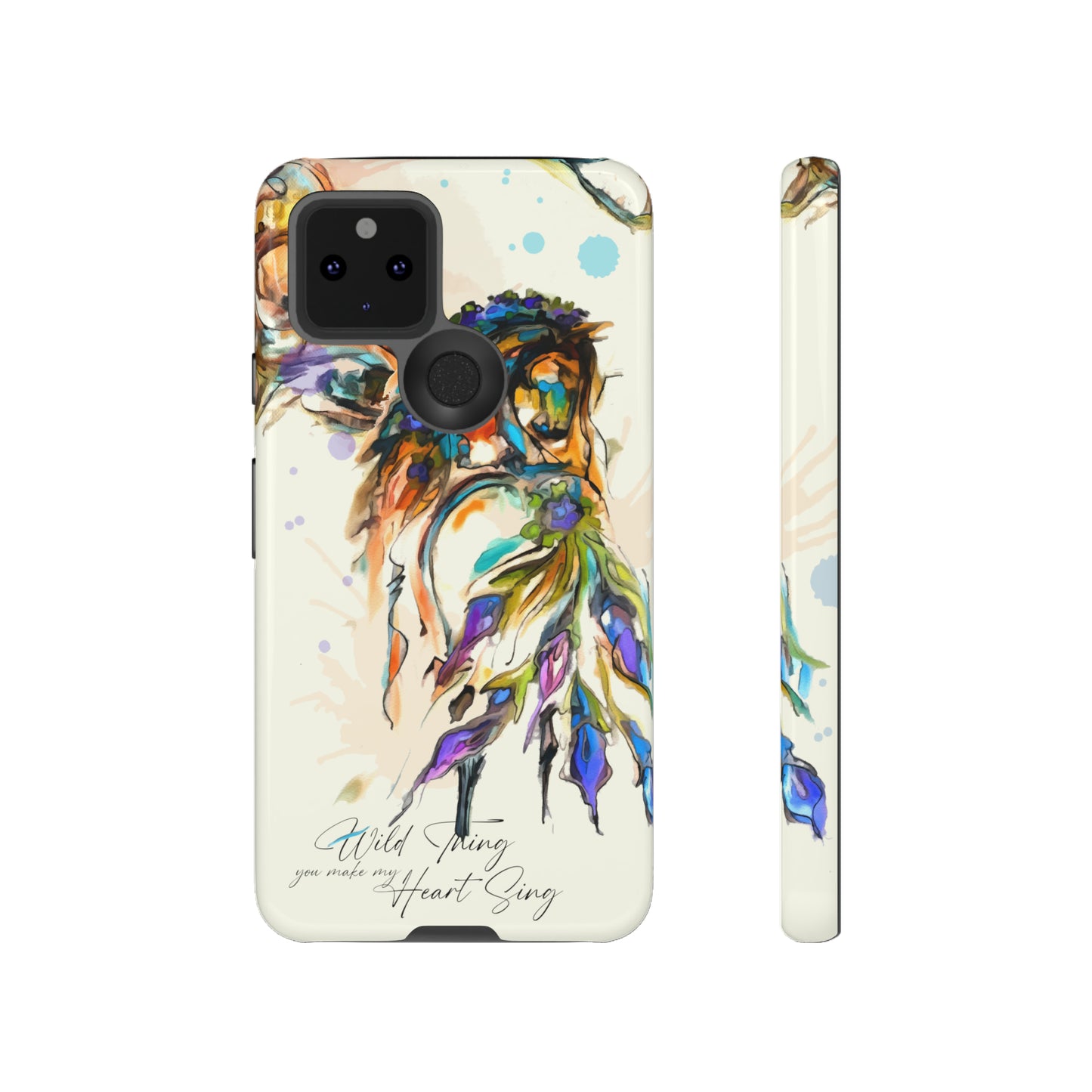 Watercolor Horse Horse Lover Gift Study Tough Case Phone Case.