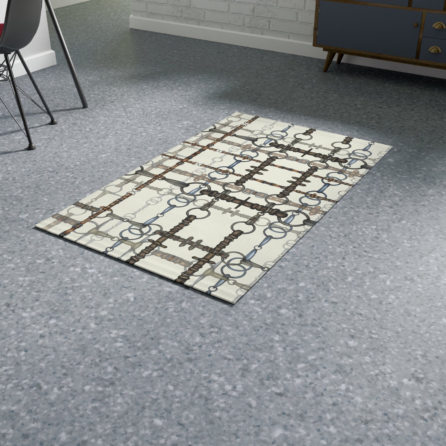 Chaotic Bit Area Rug