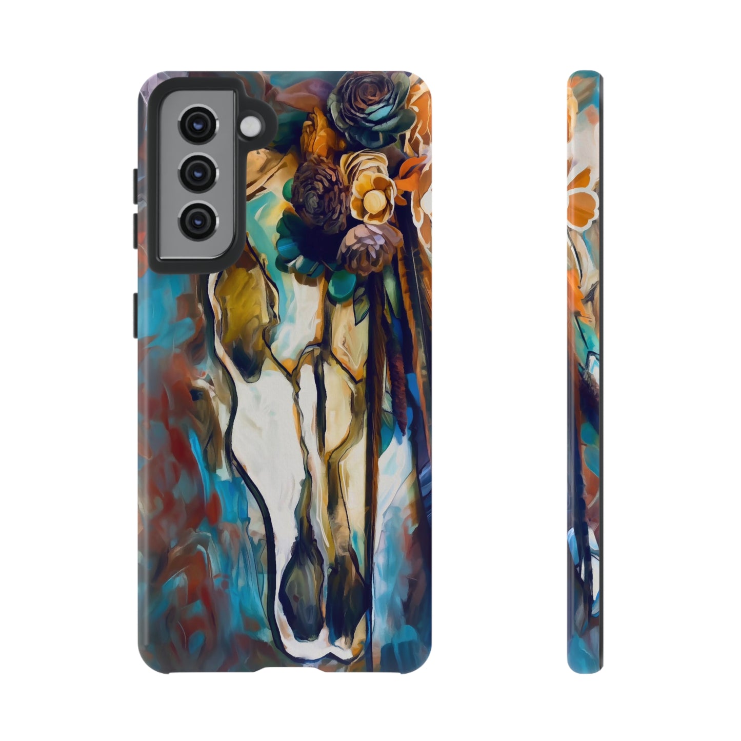 SouthWestern Sugar skull BoHo Art Tough Case Phone Case.
