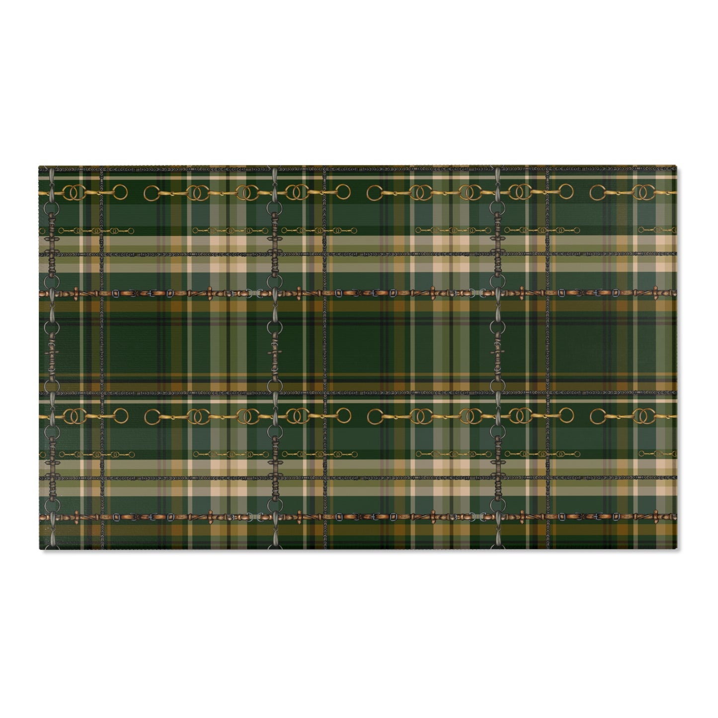 Copy of Bits and Reins Hunter Jumper Dressage Area Rug - Show Stall Mat - Tack Room Rug - Horse Lovers Gift - Practice your Test Dressage Rug