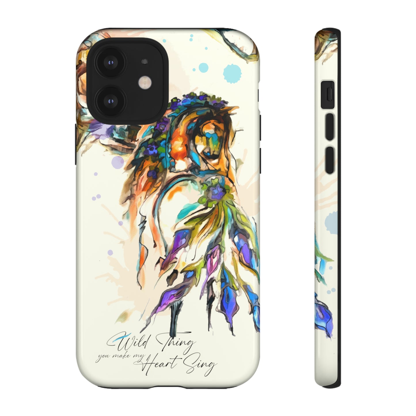 Watercolor Horse Horse Lover Gift Study Tough Case Phone Case.