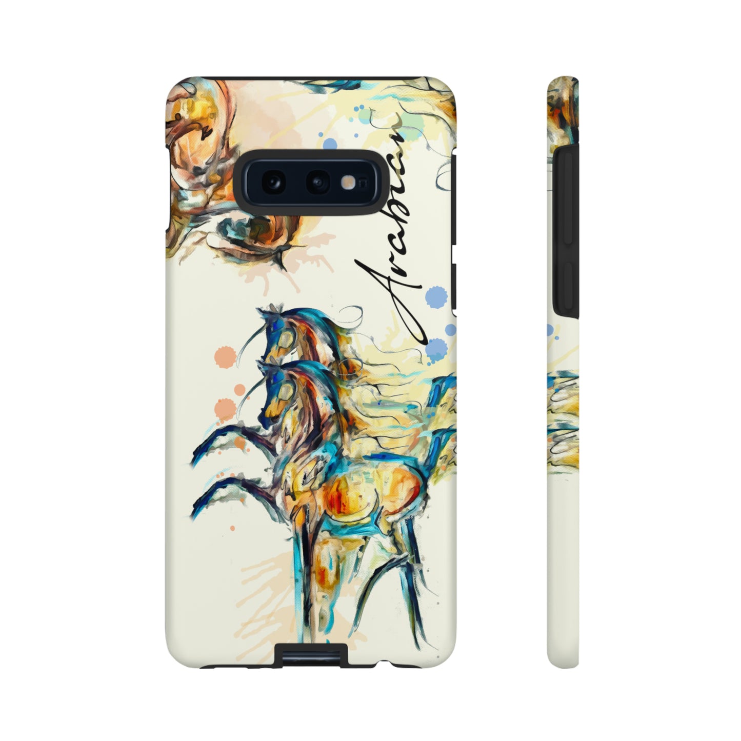 Arabian Watercolor Horse Horse Lover Gift Study Tough Case Phone Case.