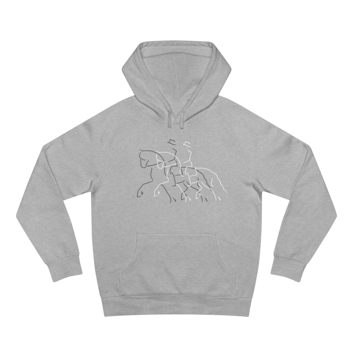 Jenny Veenstra Graphic Dressage Unisex Supply Hoodie