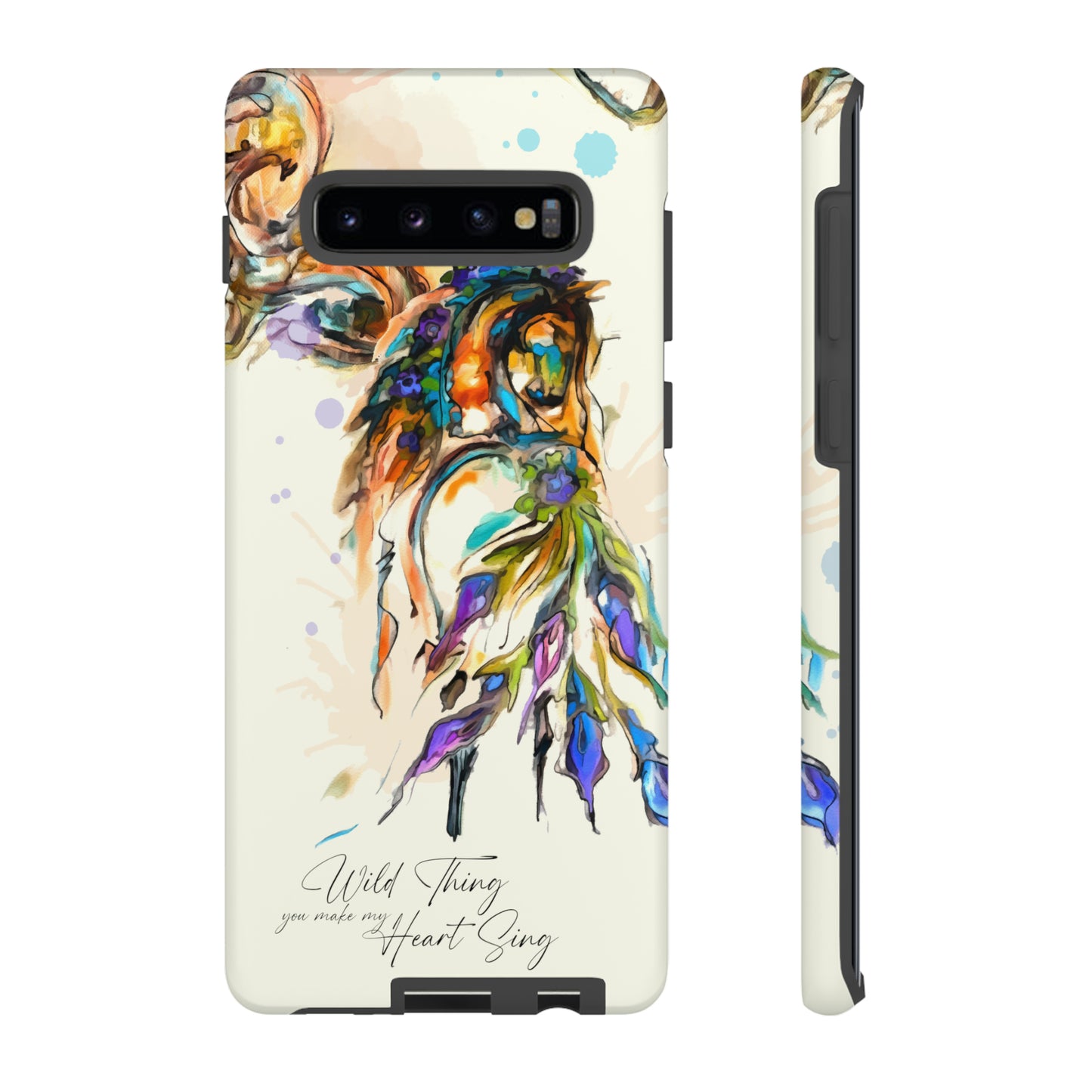 Watercolor Horse Horse Lover Gift Study Tough Case Phone Case.