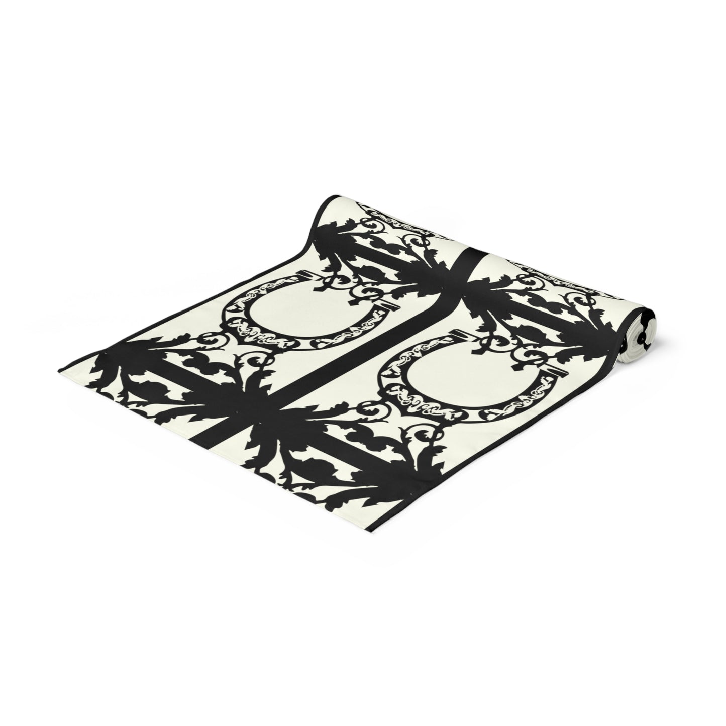 Horseshoe Motif Table Runner