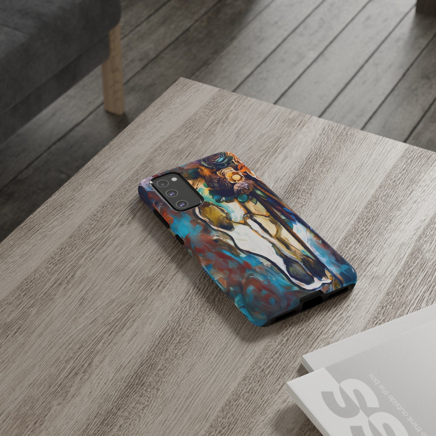 SouthWestern Sugar skull BoHo Art Tough Case Phone Case.