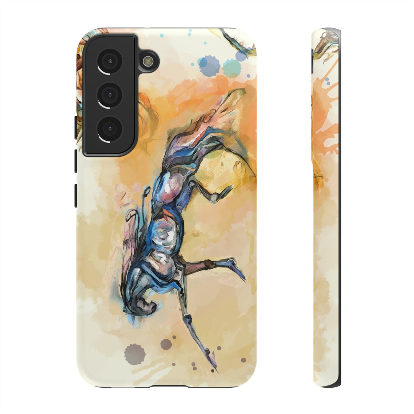 Watercolor Horse Horse Lover Gift Study Tough Case Phone Case.