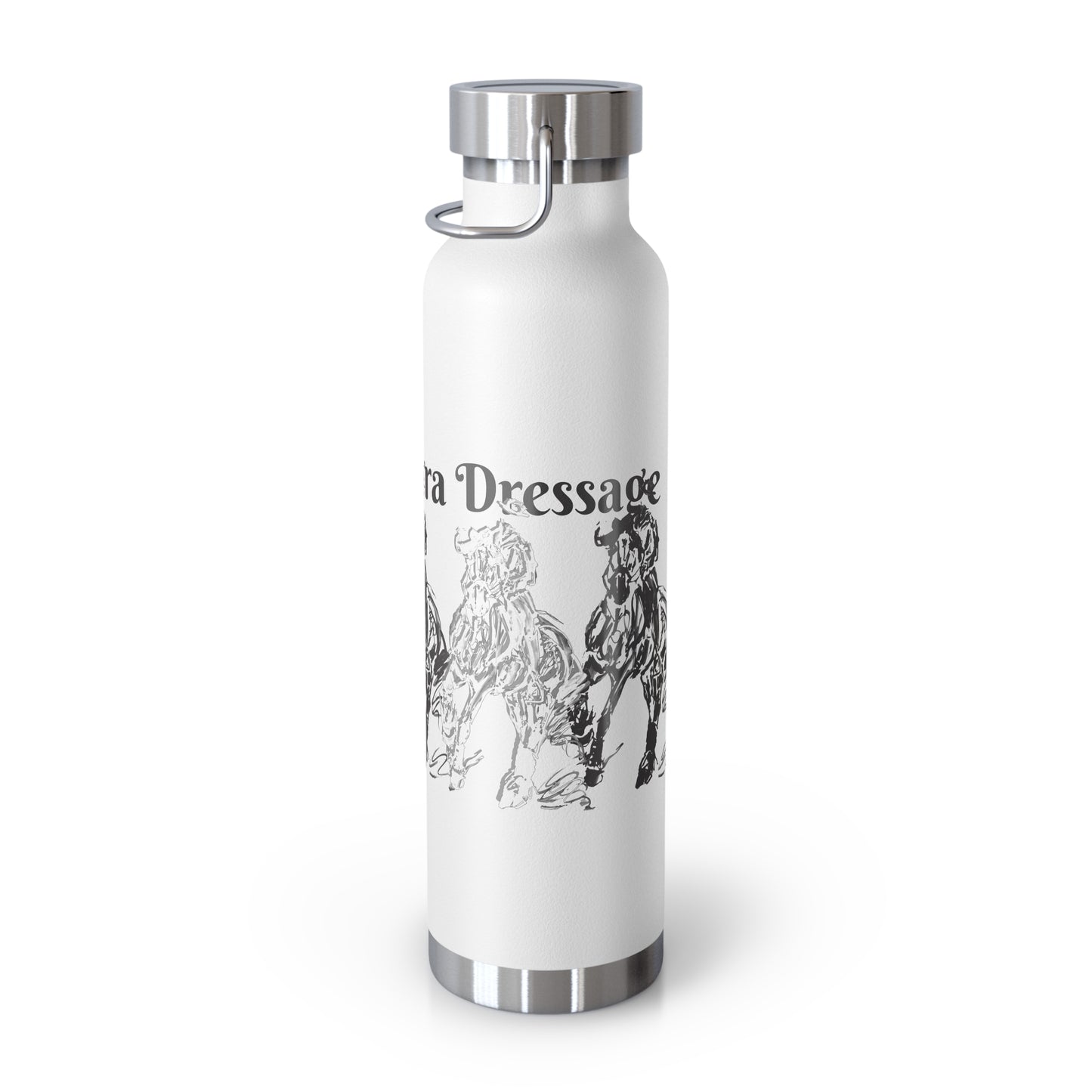 Copy of Copy of Graphic Dressage color Copper Vacuum Insulated Bottle, 22oz
