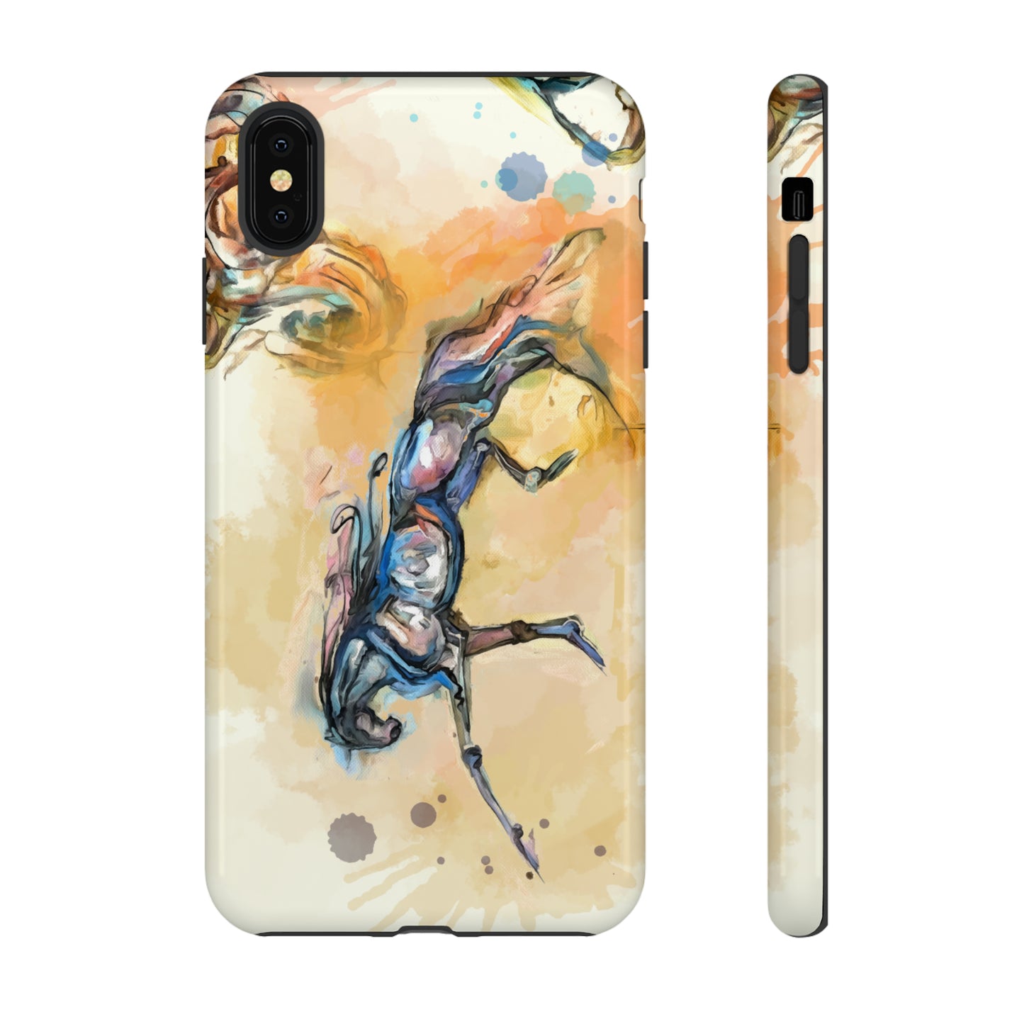 Watercolor Horse Horse Lover Gift Study Tough Case Phone Case.