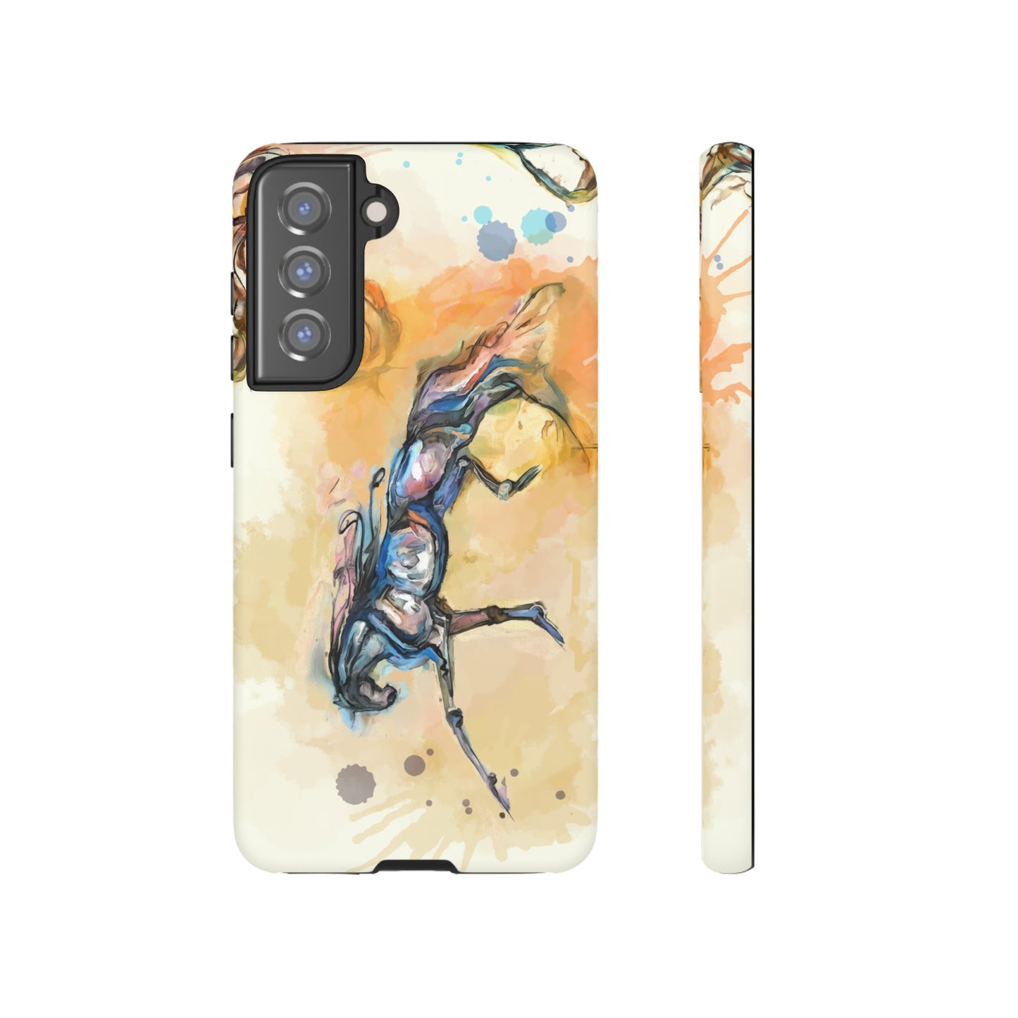 Watercolor Horse Horse Lover Gift Study Tough Case Phone Case.