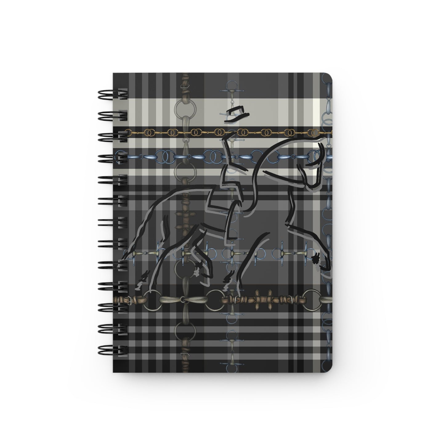 Jenny Veenstra Dressage Show Arena Spiral Bound Journal