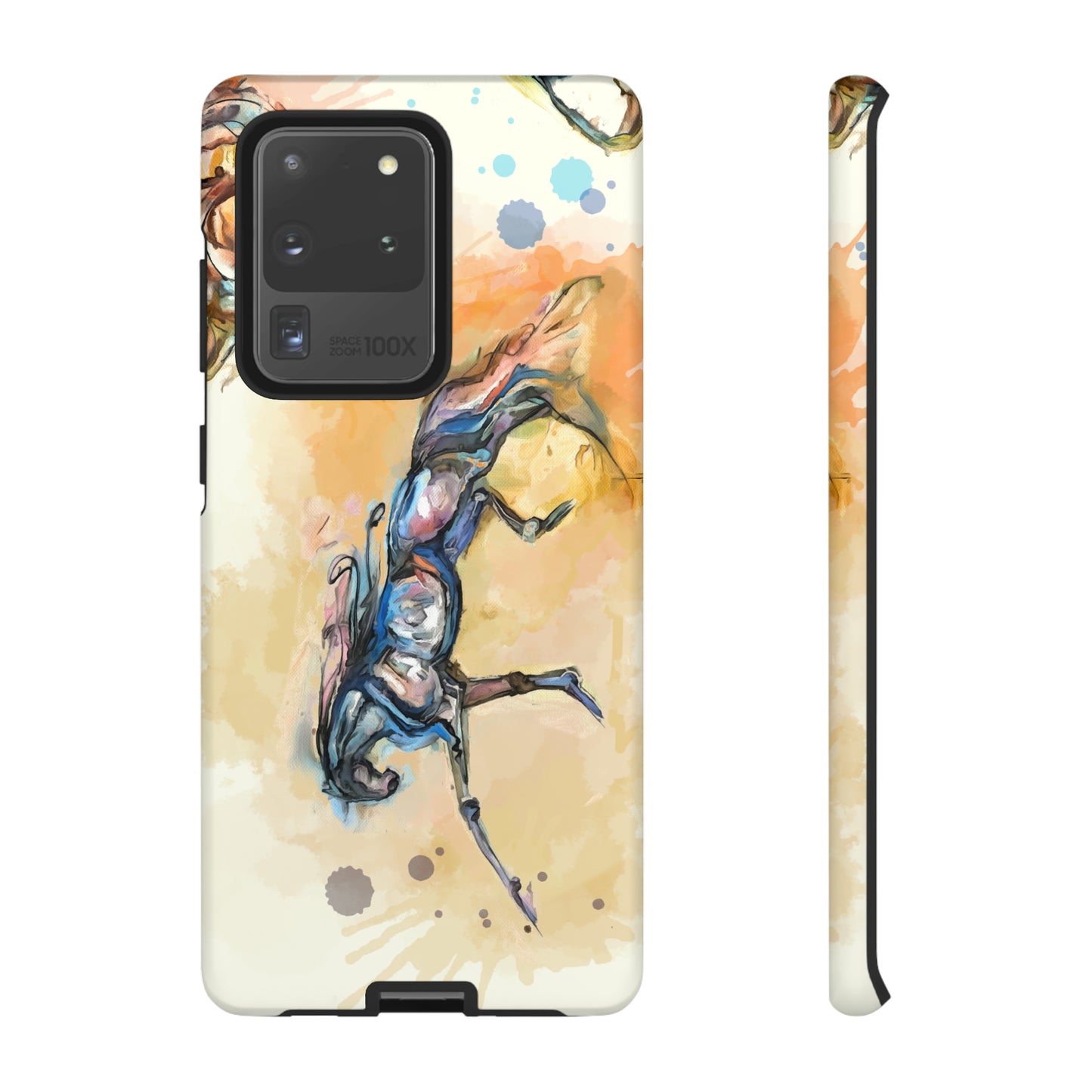 Watercolor Horse Horse Lover Gift Study Tough Case Phone Case.