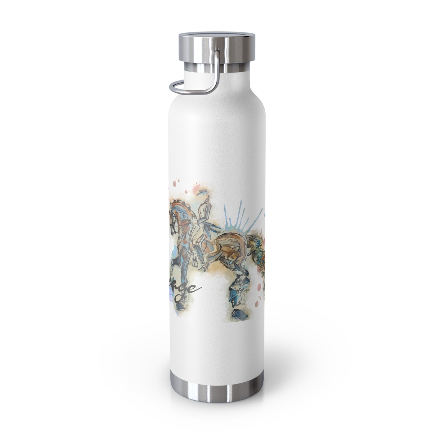 Piaffe Dressage Copper Vacuum Insulated Bottle, 22oz