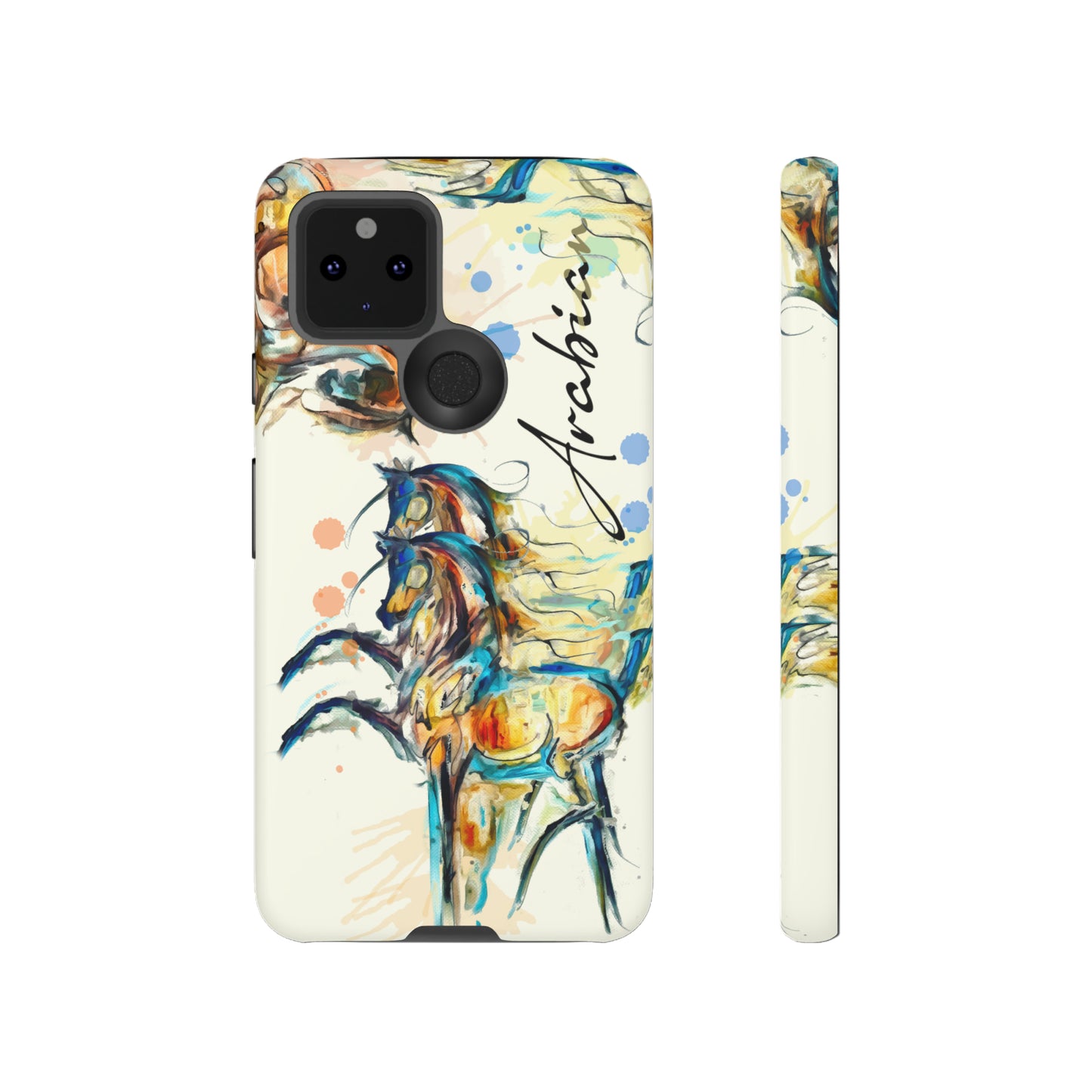 Arabian Watercolor Horse Horse Lover Gift Study Tough Case Phone Case.